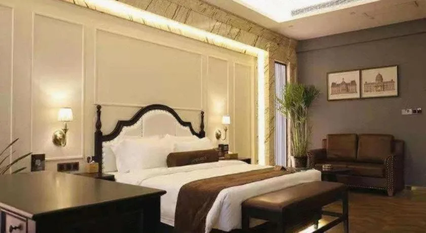 Bed in James Joyce Coffetel Tangshan Zunhua Film City