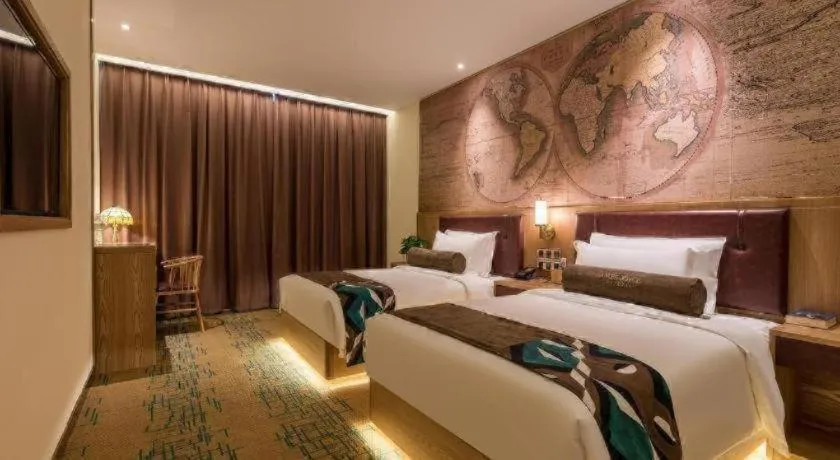 Bed in James Joyce Coffetel Tangshan Zunhua Film City