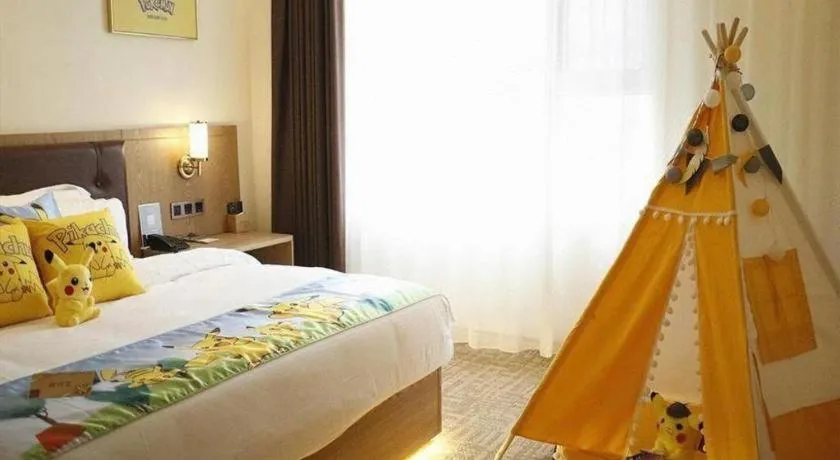 Bed in James Joyce Coffetel Tangshan Zunhua Film City