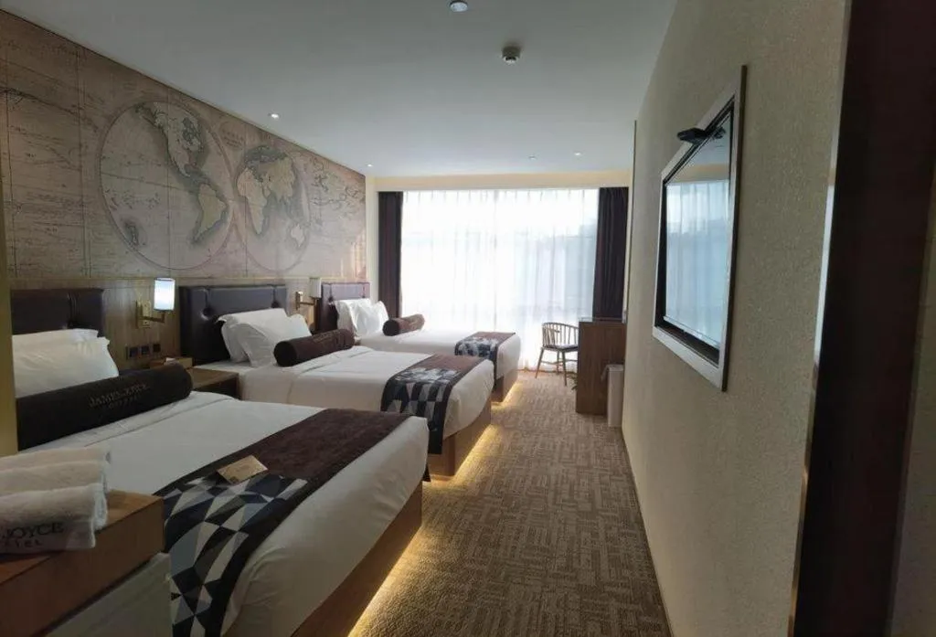 Bed in James Joyce Coffetel Tangshan Zunhua Film City