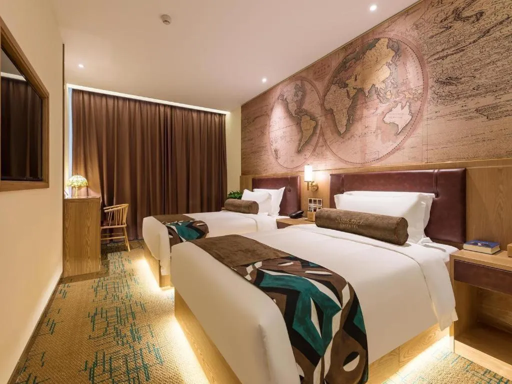 Bed in James Joyce Coffetel Tangshan Zunhua Film City