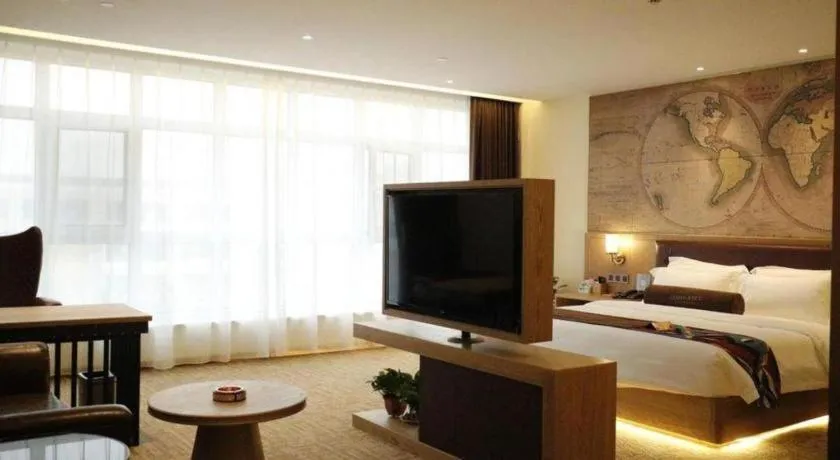 Bed in James Joyce Coffetel Tangshan Zunhua Film City