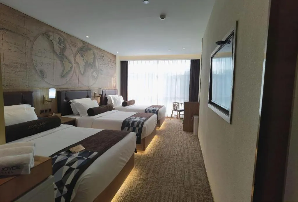 Bed in James Joyce Coffetel Tangshan Zunhua Film City