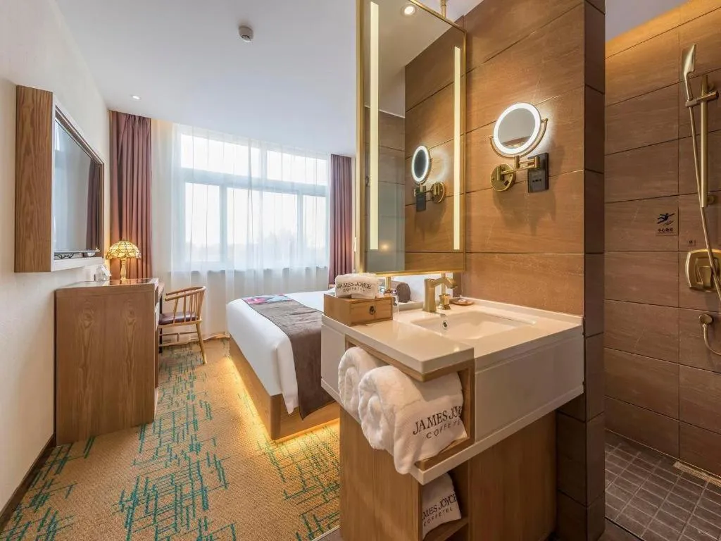 Bed in James Joyce Coffetel Tangshan Zunhua Film City