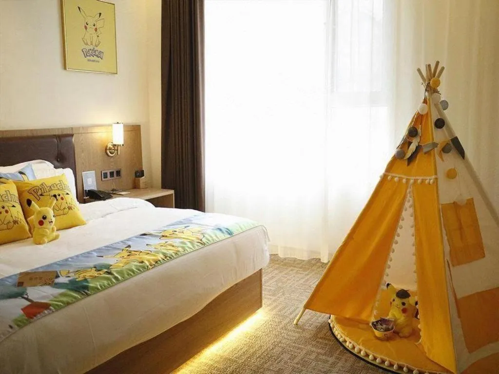 Bed in James Joyce Coffetel Tangshan Zunhua Film City