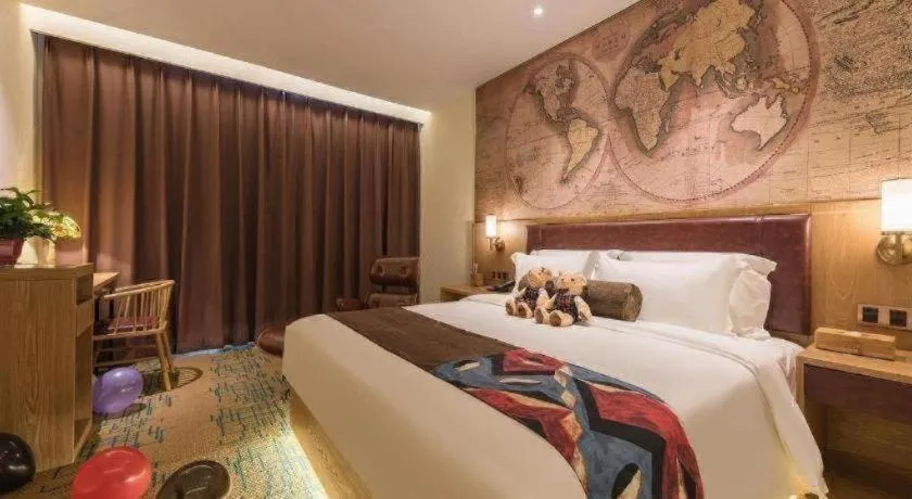 Bed in James Joyce Coffetel Tangshan Zunhua Film City