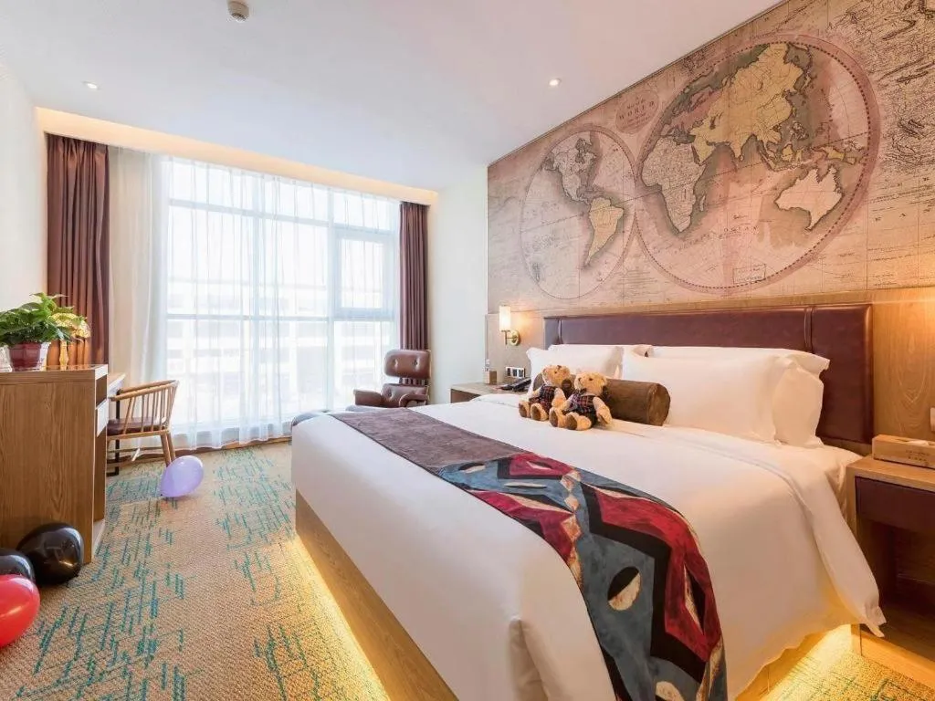 Bed in James Joyce Coffetel Tangshan Zunhua Film City