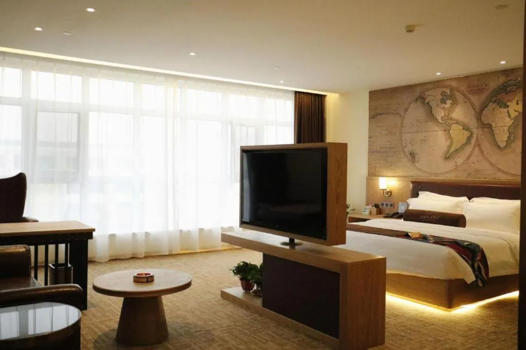 Bed in James Joyce Coffetel Tangshan Zunhua Film City