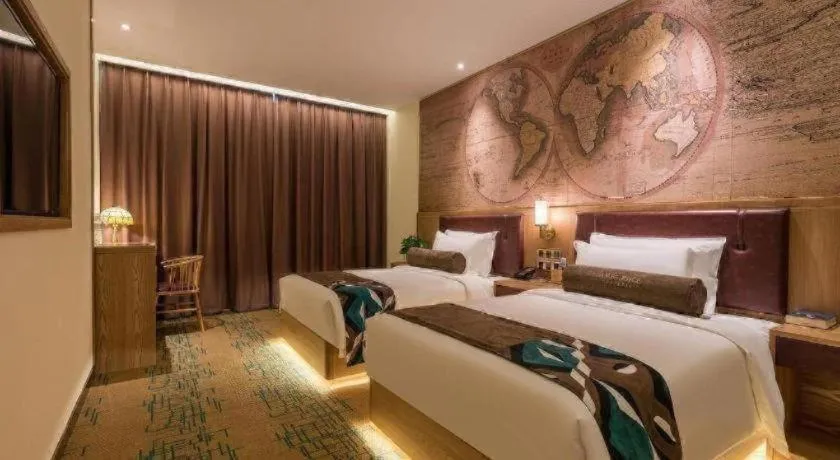 Bed in James Joyce Coffetel Tangshan Zunhua Film City