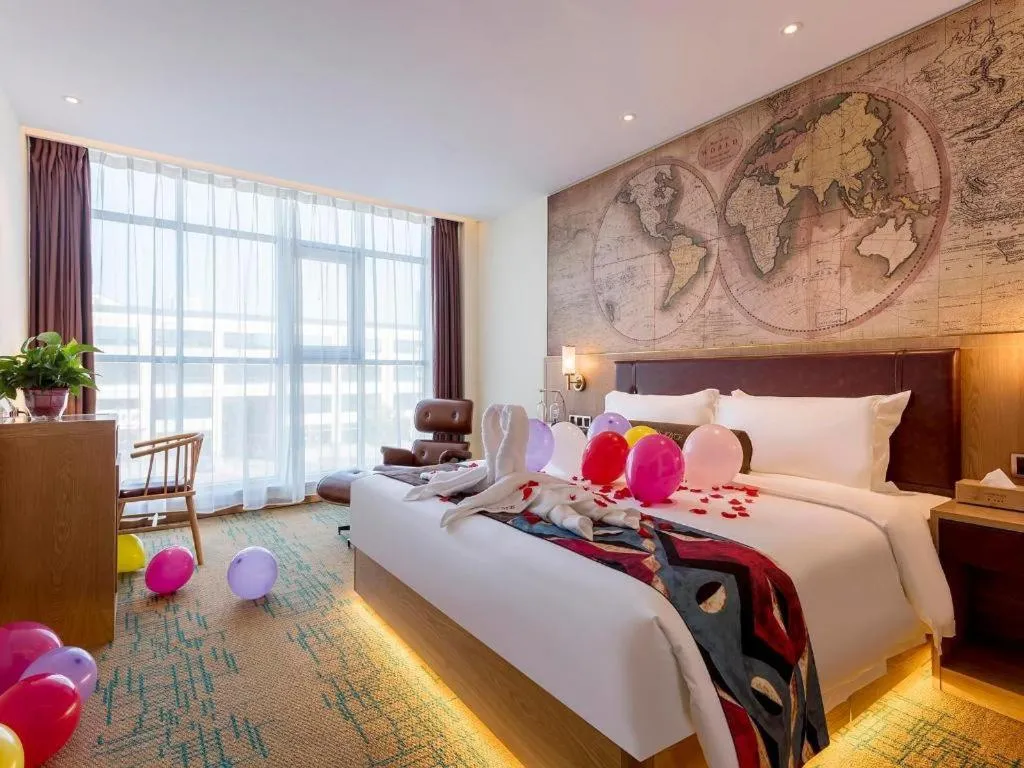 Bed in James Joyce Coffetel Tangshan Zunhua Film City