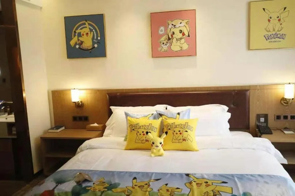 Bed in James Joyce Coffetel Tangshan Zunhua Film City