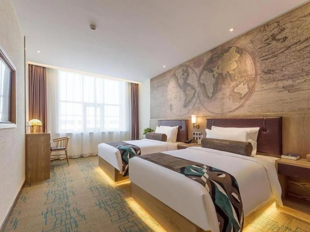 Bed in James Joyce Coffetel Tangshan Zunhua Film City