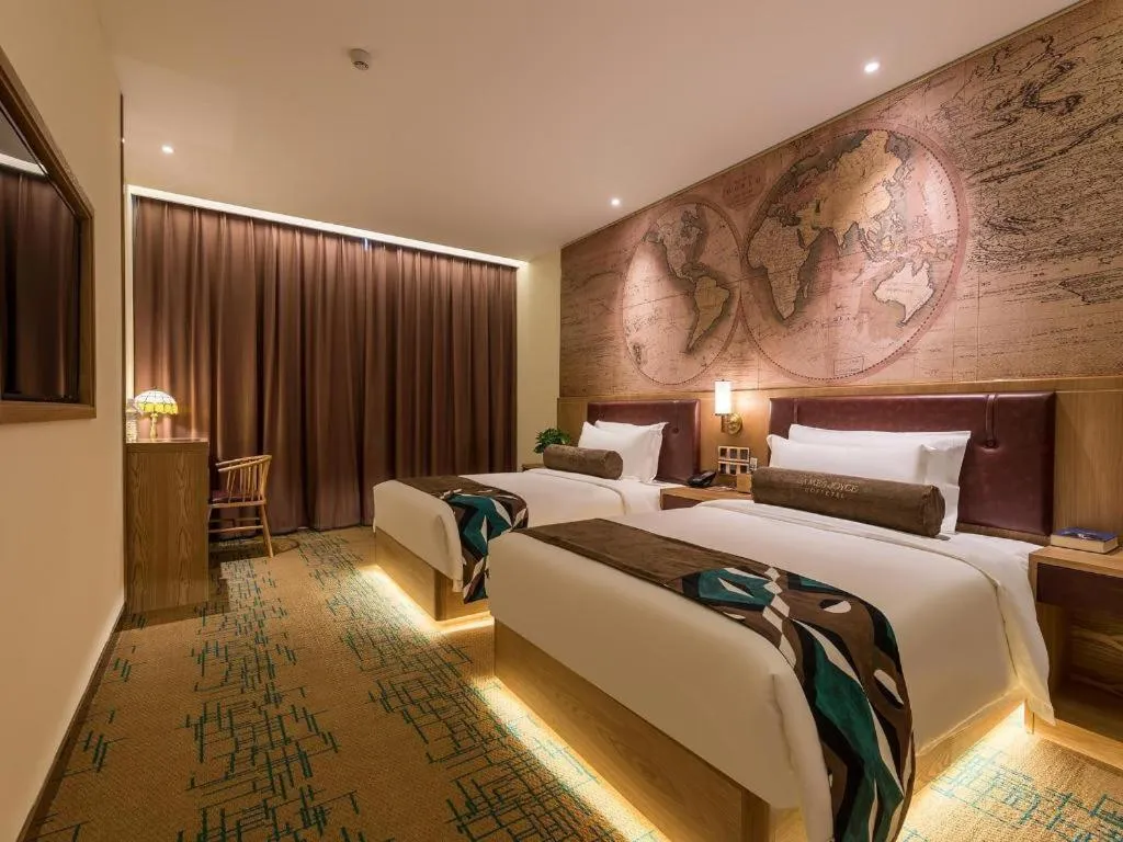 Bed in James Joyce Coffetel Tangshan Zunhua Film City