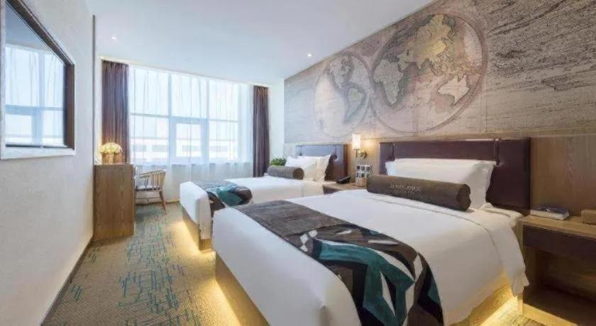 Bed in James Joyce Coffetel Tangshan Zunhua Film City