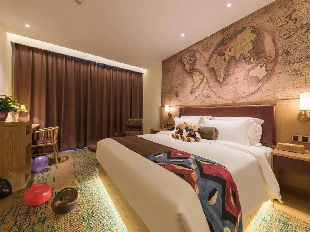 Bed in James Joyce Coffetel Tangshan Zunhua Film City