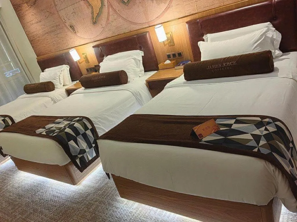 Bed in James Joyce Coffetel Tangshan Zunhua Film City