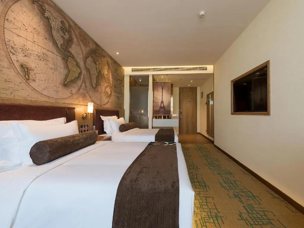 Bed in James Joyce Coffetel Tangshan Zunhua Film City