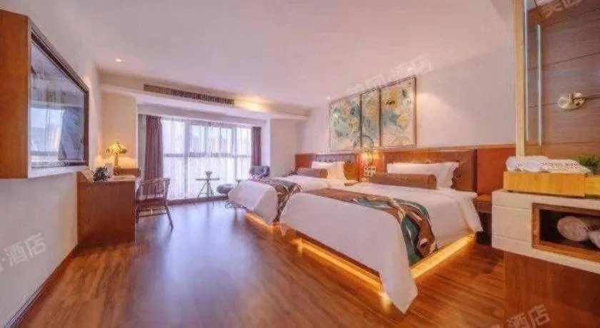 Bed in James Joyce Coffetel Wuhan Gutian Er Road Metro Station