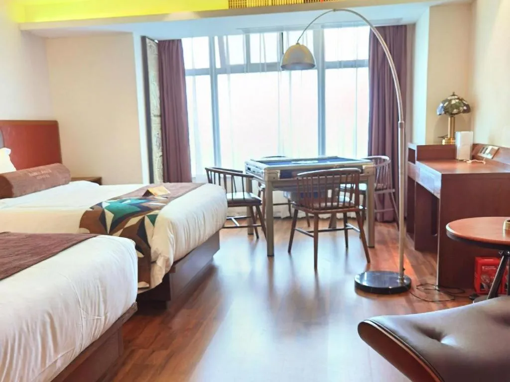 Bed in James Joyce Coffetel Wuhan Gutian Er Road Metro Station