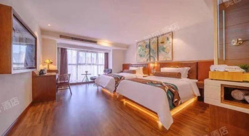 Bed in James Joyce Coffetel Wuhan Gutian Er Road Metro Station