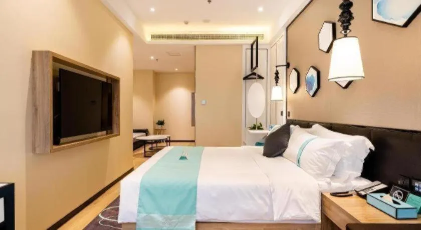 Bed in Xana Lite Tianjin Ninghe Trade Development Zone