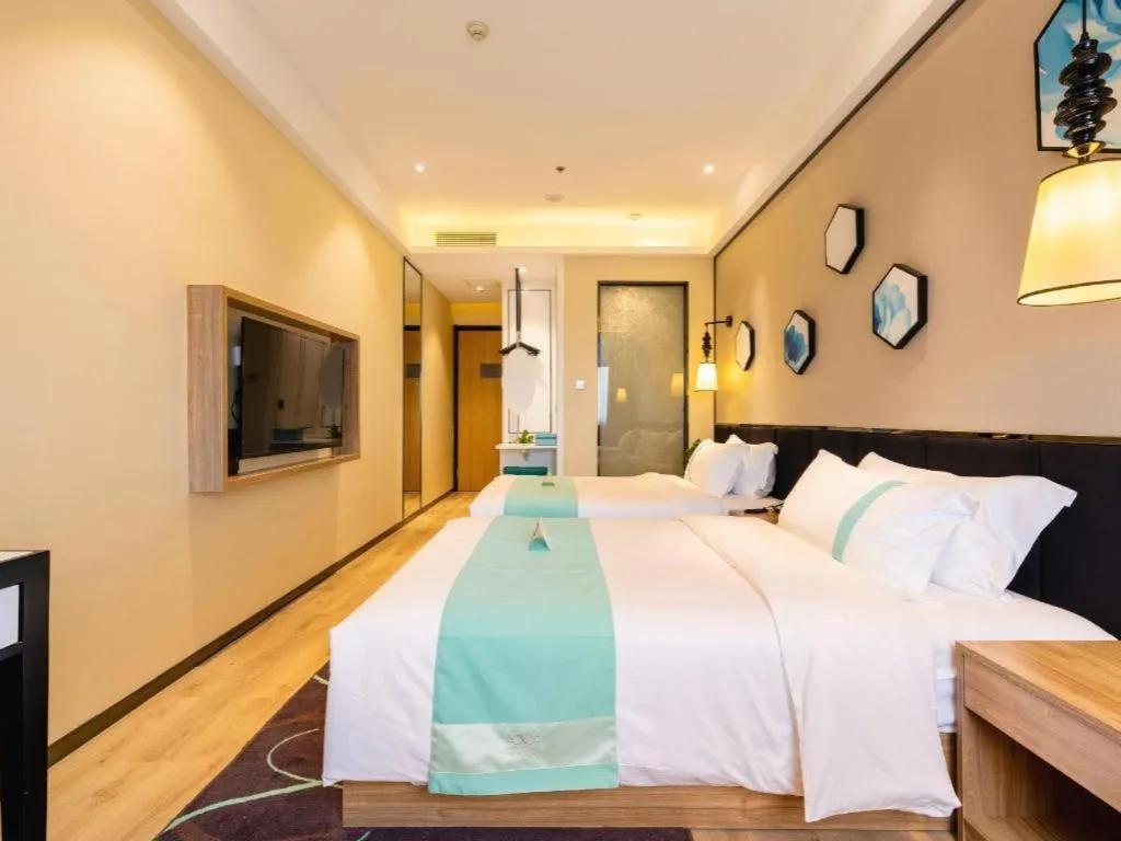 Bed in Xana Lite Tianjin Ninghe Trade Development Zone