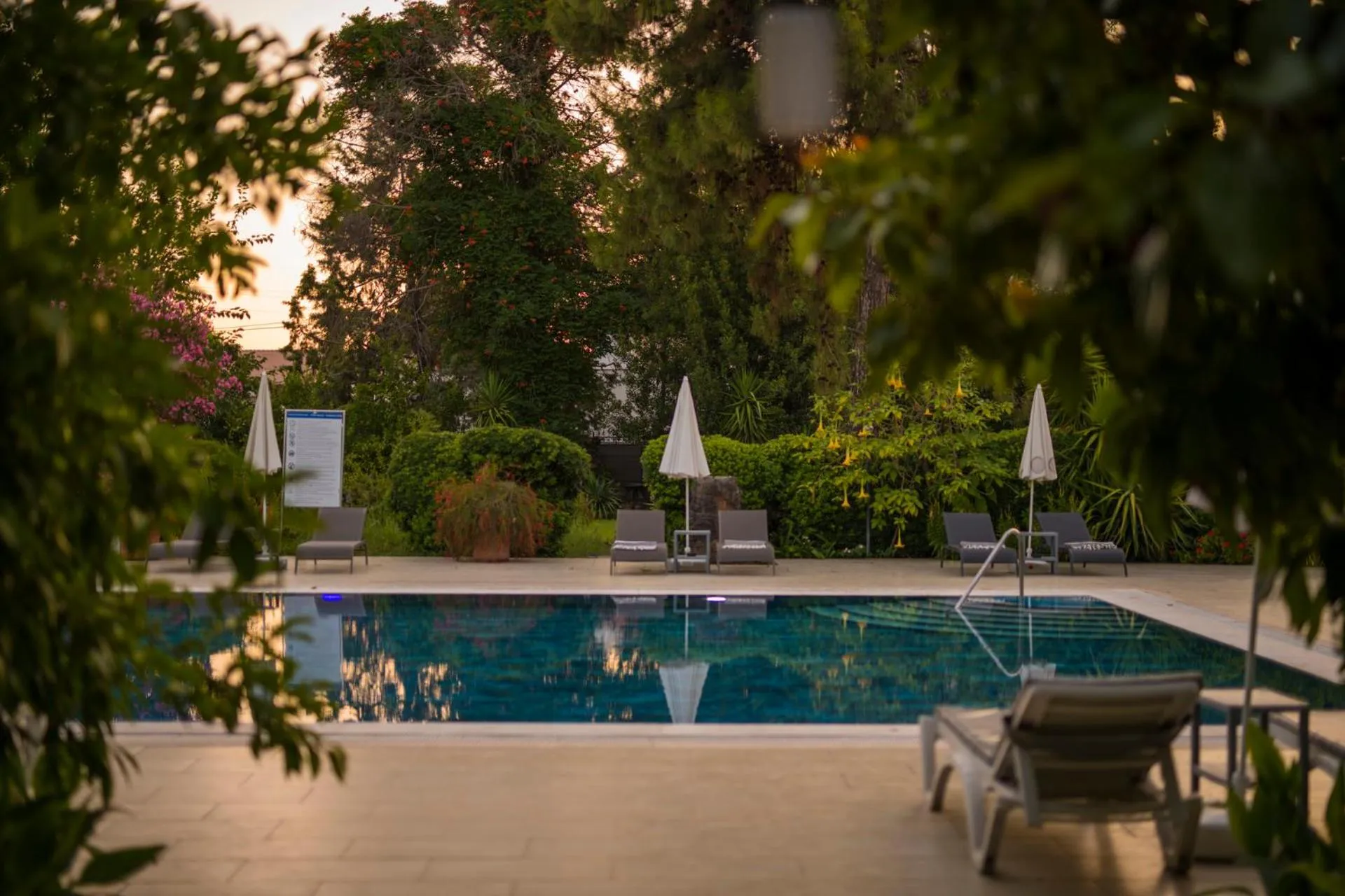 Swimming pool in Akkent Garden Hotel