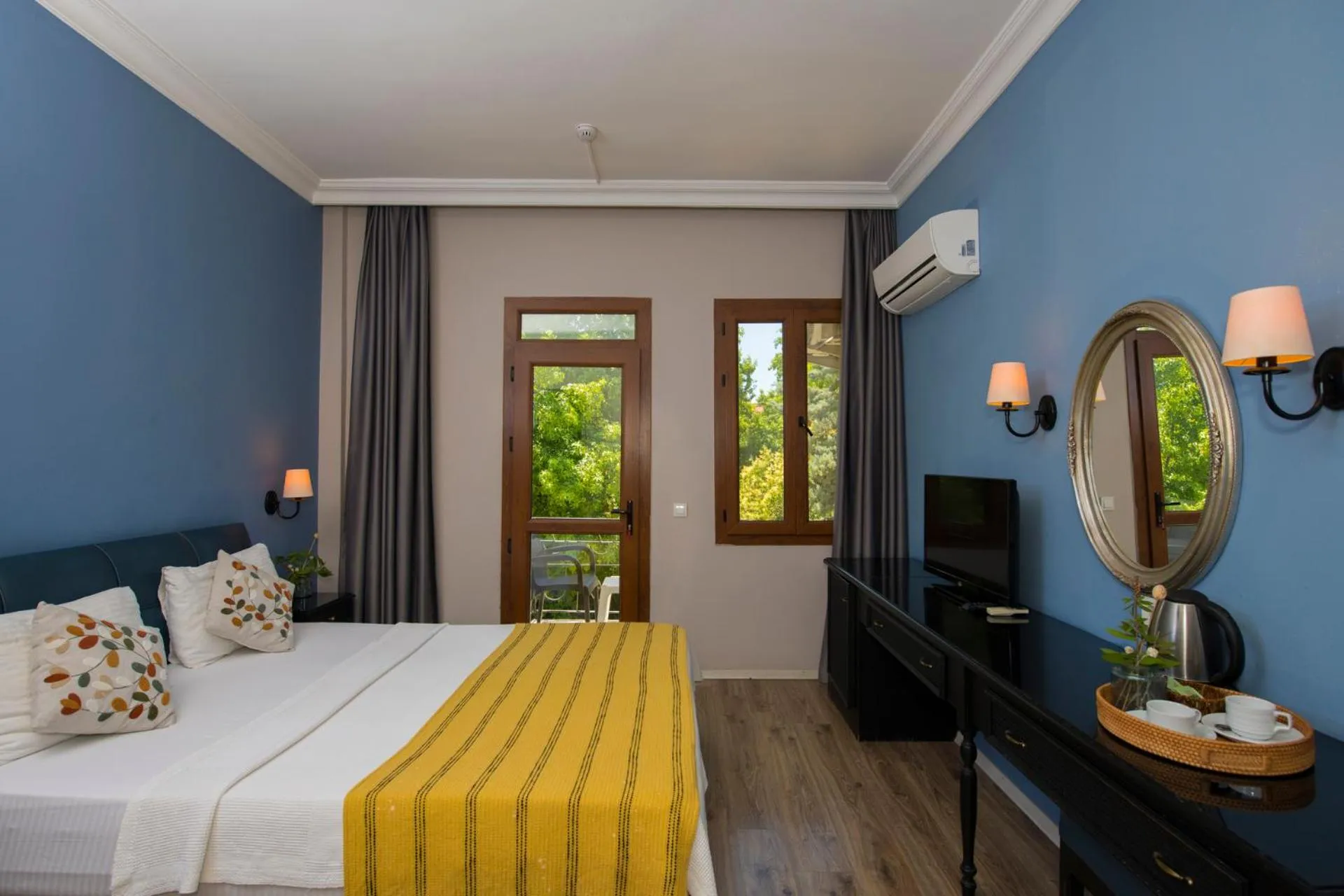 Bed in Akkent Garden Hotel