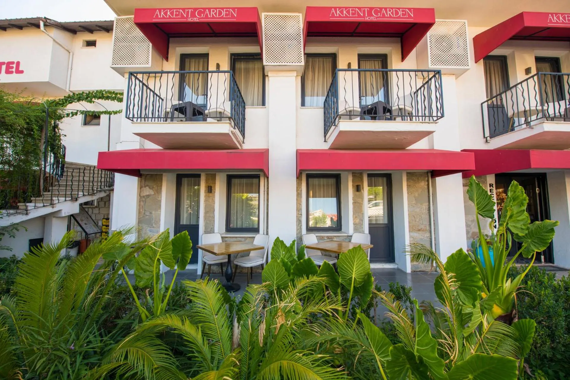 Property building in Akkent Garden Hotel