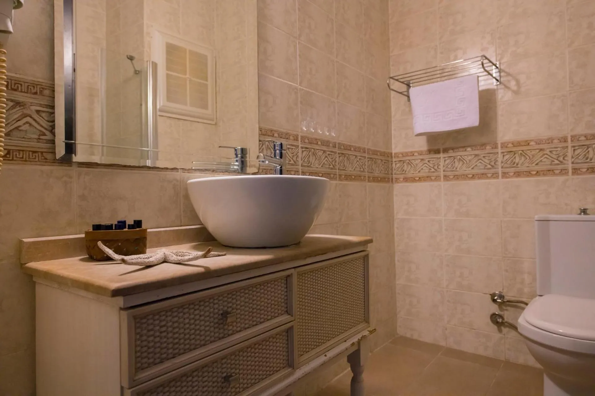 Shower in Akkent Garden Hotel