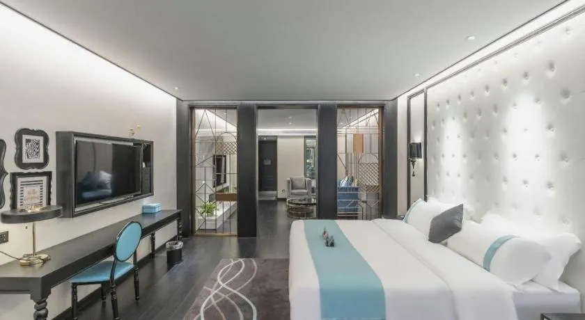 Bed in Xana Hotelle Nanchang Hongdu Middle Avenue Provincial TV Station