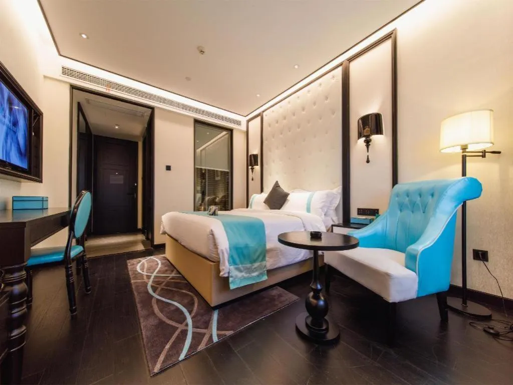 Bed in Xana Hotelle Nanchang Hongdu Middle Avenue Provincial TV Station