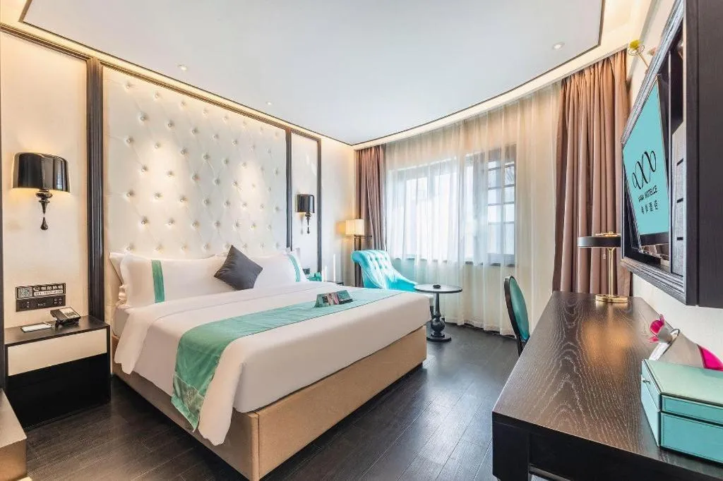 Bed in Xana Hotelle Nanchang Hongdu Middle Avenue Provincial TV Station