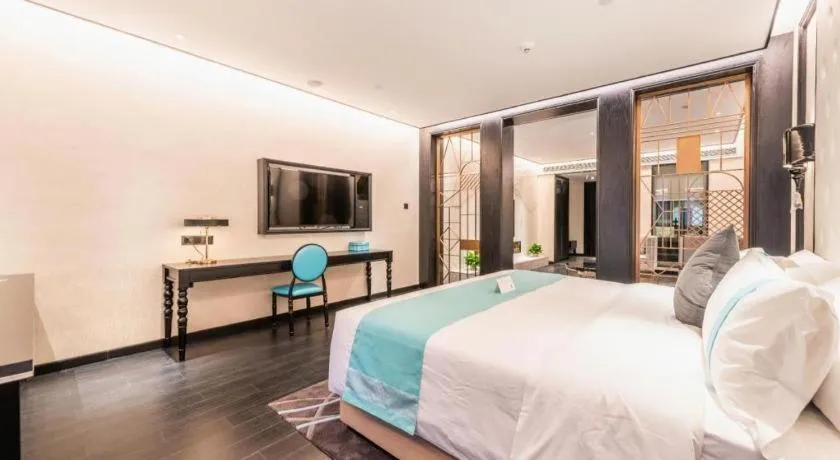 Bed in Xana Hotelle Nanchang Hongdu Middle Avenue Provincial TV Station