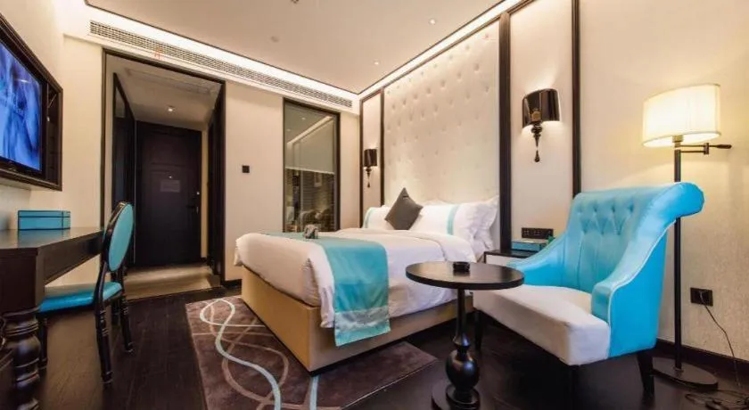 Bed in Xana Hotelle Nanchang Hongdu Middle Avenue Provincial TV Station