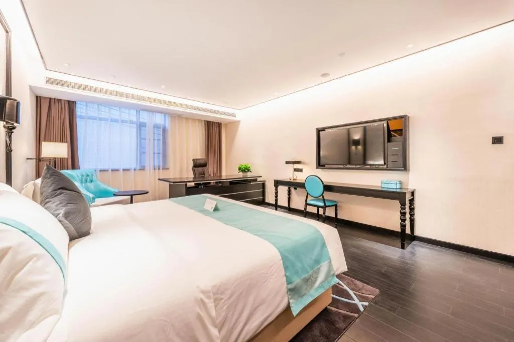 Bed in Xana Hotelle Nanchang Hongdu Middle Avenue Provincial TV Station