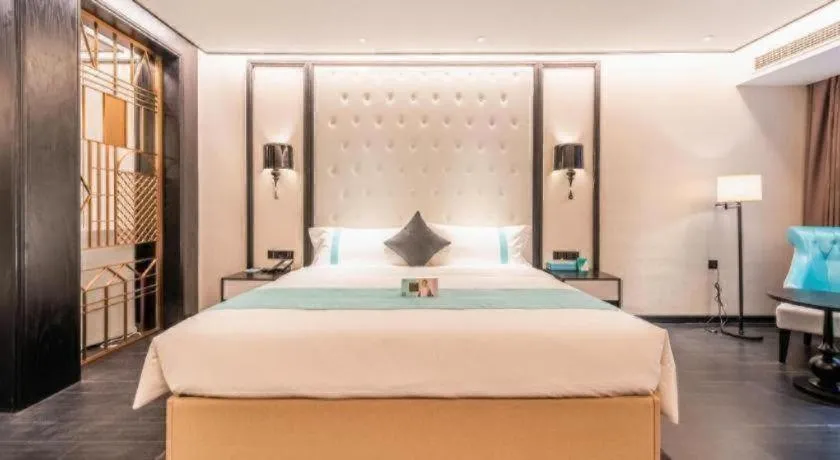 Bed in Xana Hotelle Nanchang Hongdu Middle Avenue Provincial TV Station