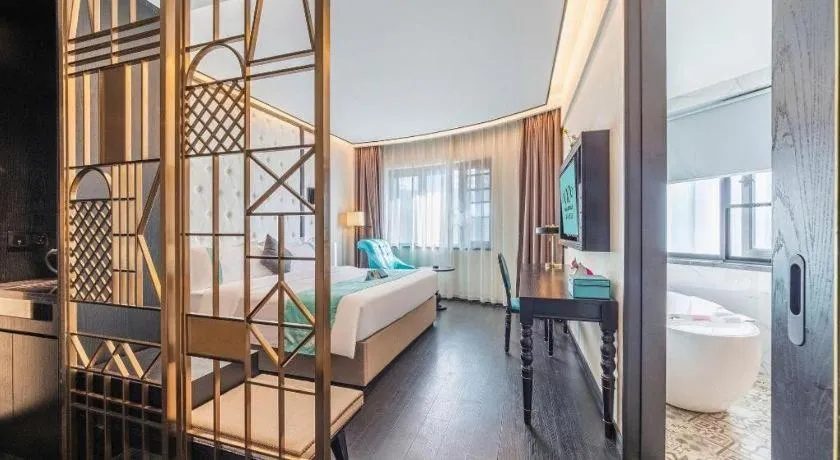 Bed in Xana Hotelle Nanchang Hongdu Middle Avenue Provincial TV Station