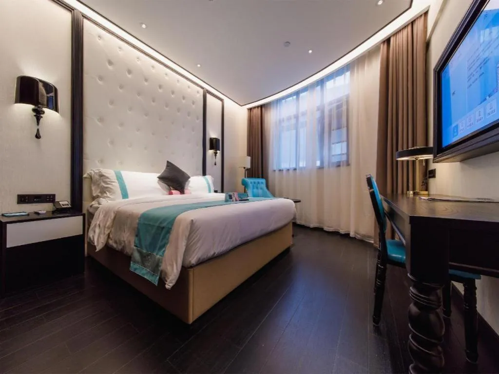 Bed in Xana Hotelle Nanchang Hongdu Middle Avenue Provincial TV Station