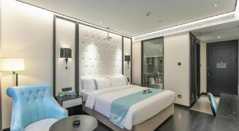 Bed in Xana Hotelle Nanchang Hongdu Middle Avenue Provincial TV Station