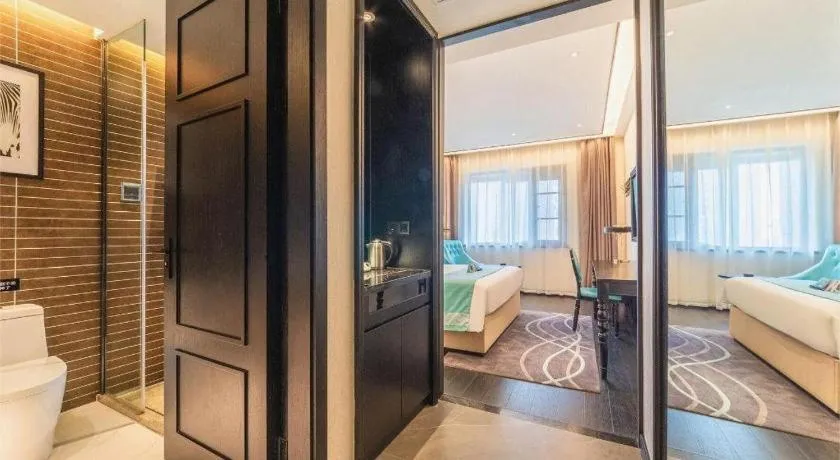 Bed in Xana Hotelle Nanchang Hongdu Middle Avenue Provincial TV Station