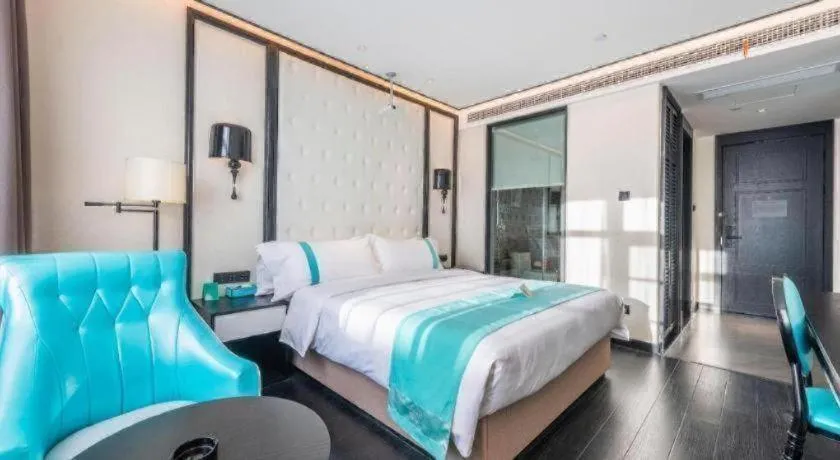 Bed in Xana Hotelle Nanchang Hongdu Middle Avenue Provincial TV Station