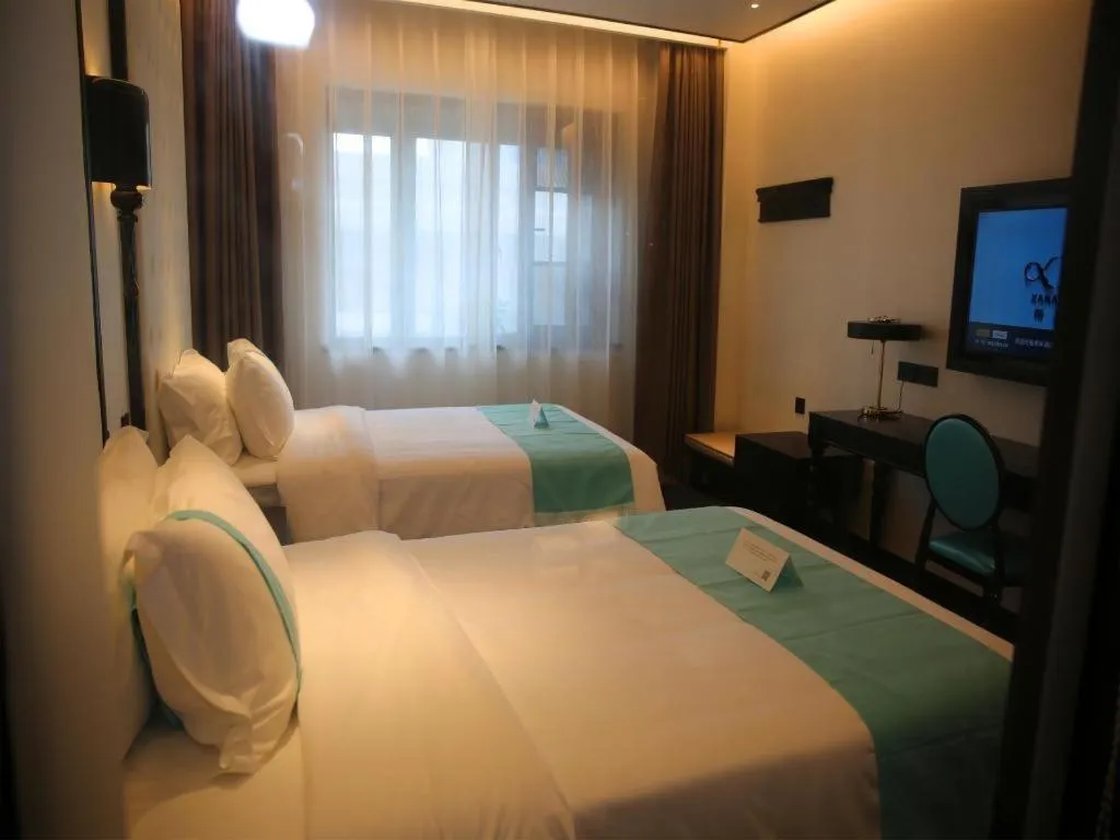 Bed in Xana Hotelle Nanchang Hongdu Middle Avenue Provincial TV Station