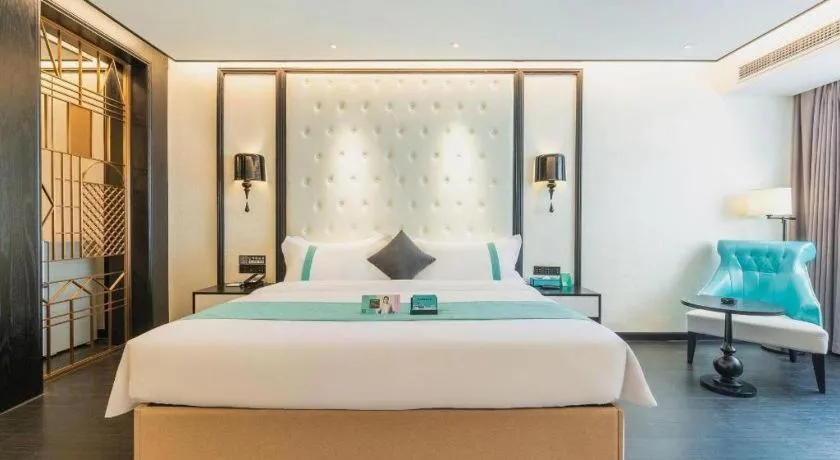 Bed in Xana Hotelle Nanchang Hongdu Middle Avenue Provincial TV Station