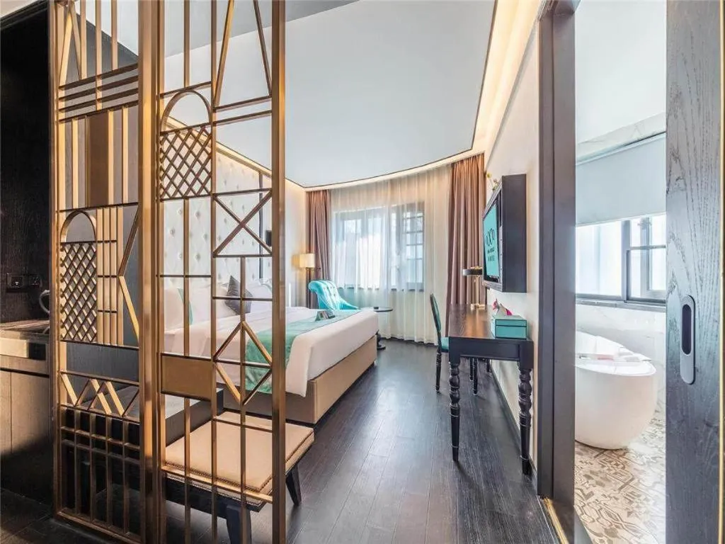 Bed in Xana Hotelle Nanchang Hongdu Middle Avenue Provincial TV Station