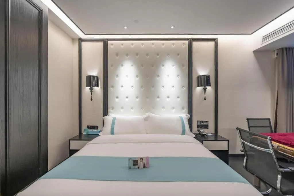 Bed in Xana Hotelle Nanchang Hongdu Middle Avenue Provincial TV Station