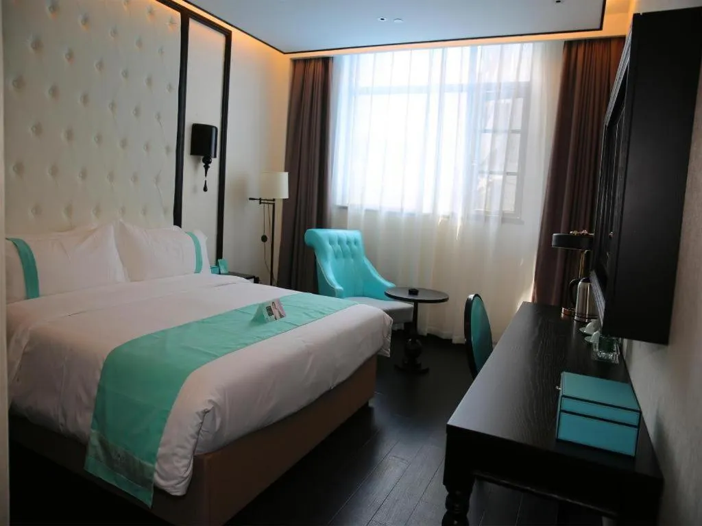 Bed in Xana Hotelle Nanchang Hongdu Middle Avenue Provincial TV Station