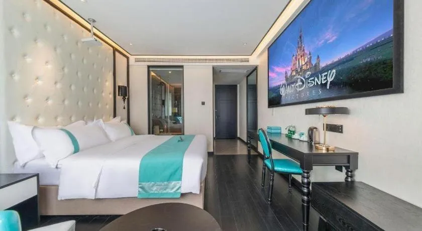 Bed in Xana Hotelle Nanchang Hongdu Middle Avenue Provincial TV Station