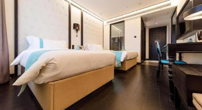 Bed in Xana Hotelle Nanchang Hongdu Middle Avenue Provincial TV Station