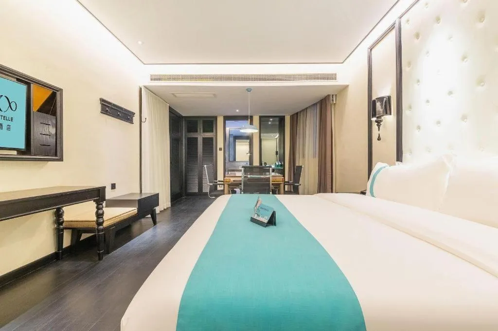 Bed in Xana Hotelle Nanchang Hongdu Middle Avenue Provincial TV Station